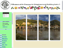 Tablet Screenshot of kleingaertnerhd.de